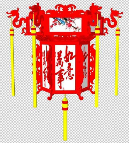 灯笼怎么画的？