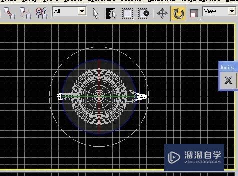 3DSMax中关于物体旋转锁定旋转等技巧