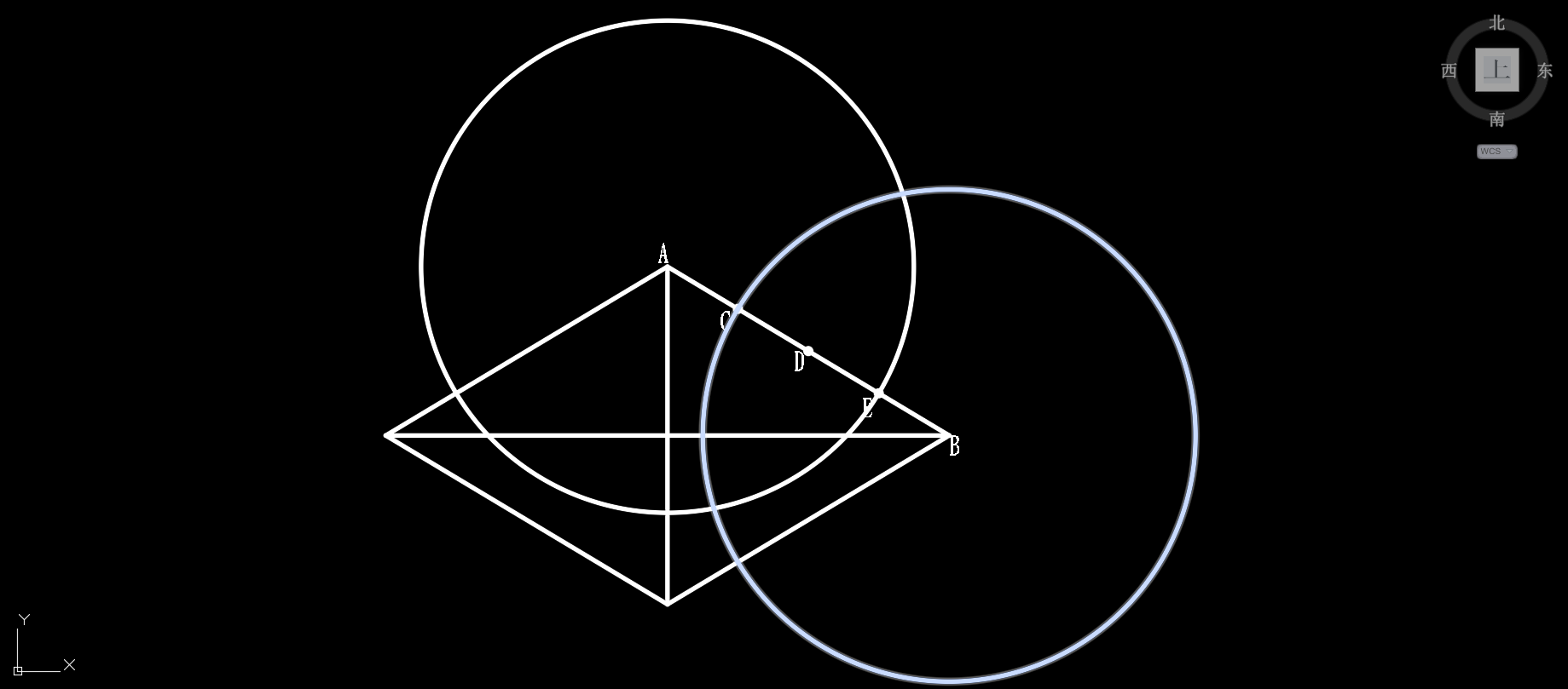 怎么用cad绘制此图形 特别是图形中的圆弧?