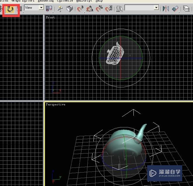 3DSMax中物体经过旋转或者变形后恢复原状的方法