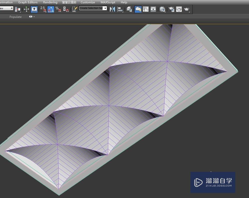 如何用3D Max 快速简单的建出欧式异型天花？