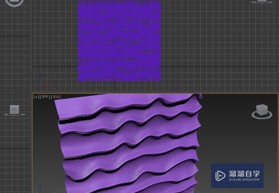 3DMax不规则硬边的制作