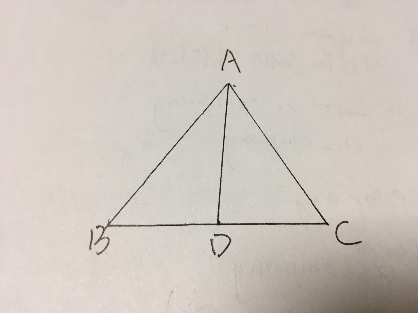 三角形中线怎么画，一步一步来，要图？