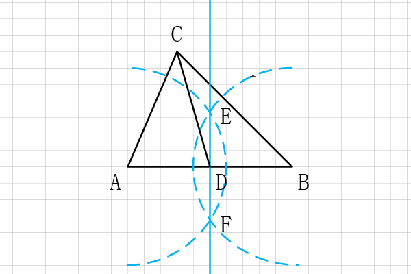 如何画三角形中线要图片谢谢