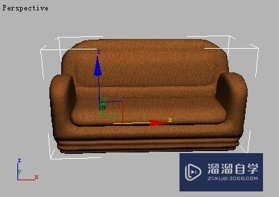 3Ds Max制作双人沙发