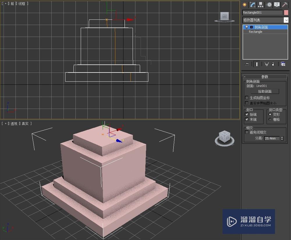 3Ds Max2012制作花坛座造型