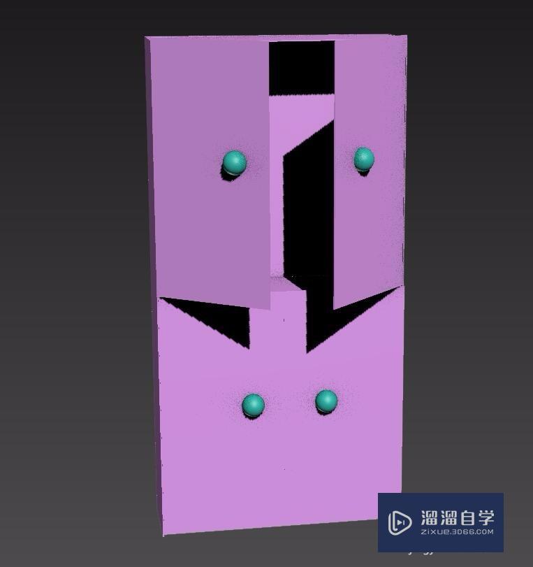 3DMax浴室柜建模教程