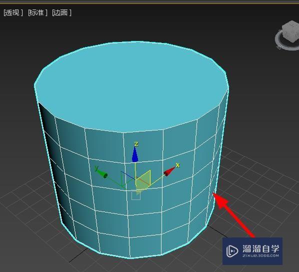 3DSMax如何设置圆柱的半径属性？