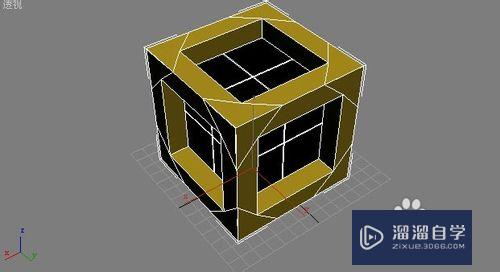 3DMax怎样用编辑网格命令建模？