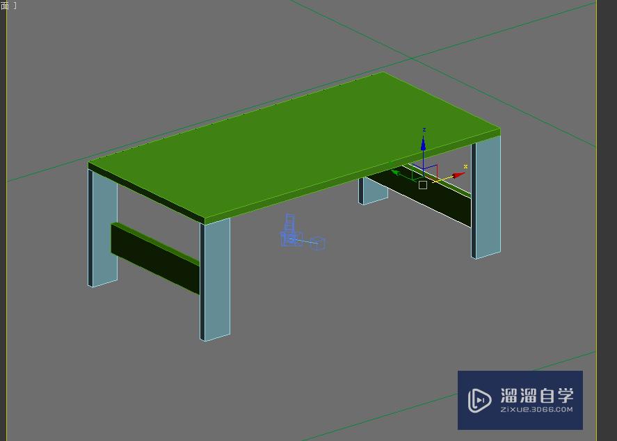 用3DMax制作一个简约现代茶几