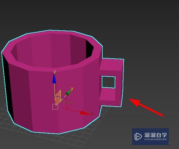 3Ds Max如何使多边形模型变得圆滑#校园分享#？