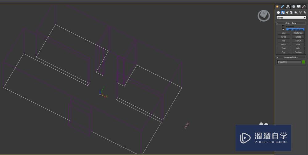 3D Max 快速踢脚线建模