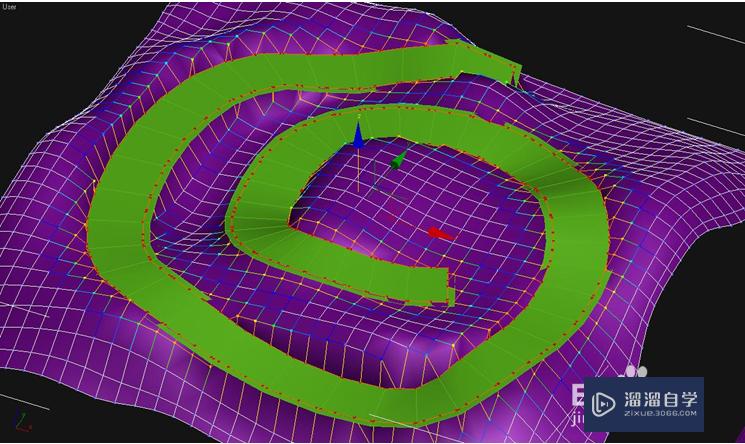 3DMax做高差地形的方法