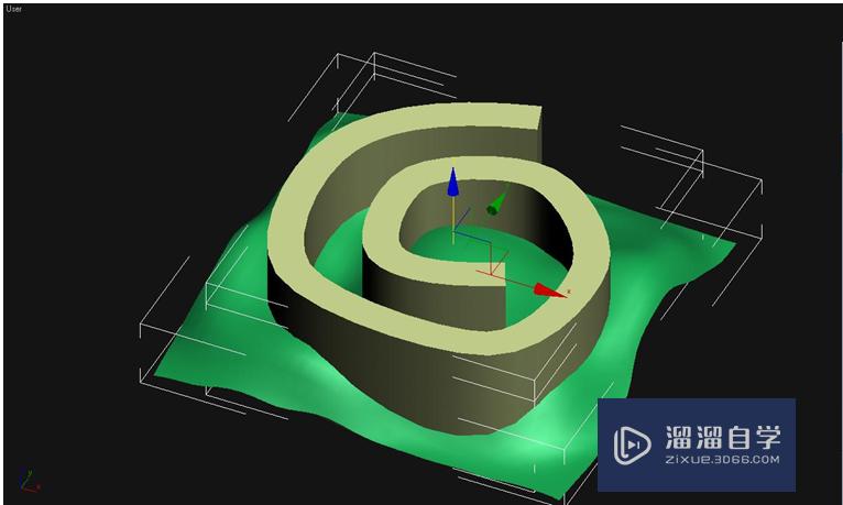 3DMax做高差地形的方法