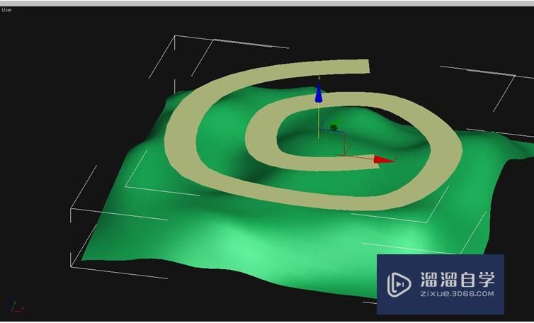 3DMax做高差地形的方法