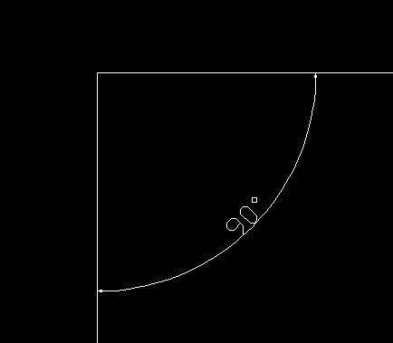 cad 90度角怎么标注?