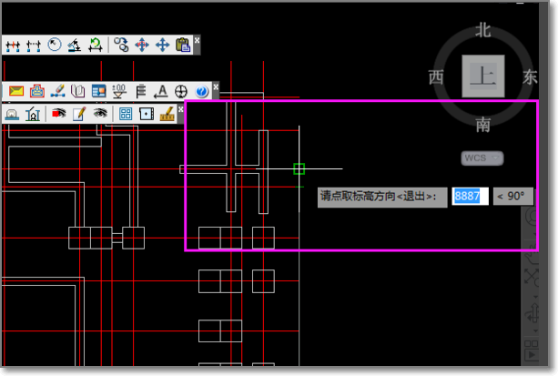 CAD天正建筑T20的坐标标注如何设置？