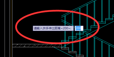 天正软件在画平面图时,楼梯扶手下的栏杆如何加?