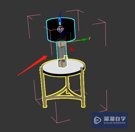 3DMax不解组怎么修改组内的模型？