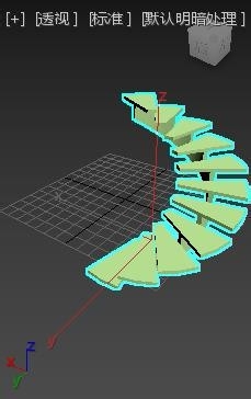 3Ds Max如何绘制螺旋楼梯？