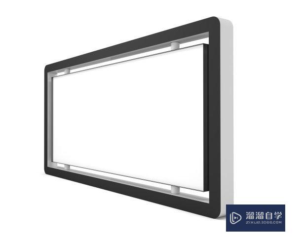 3dmax如何制作灯箱模型
