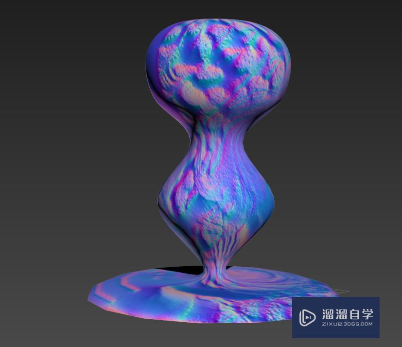 3DMax浮雕效果怎么做？