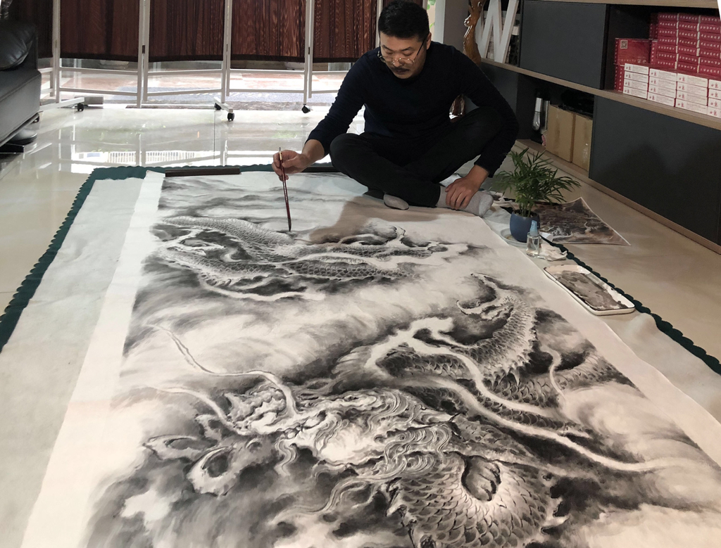 怎样画中国龙？