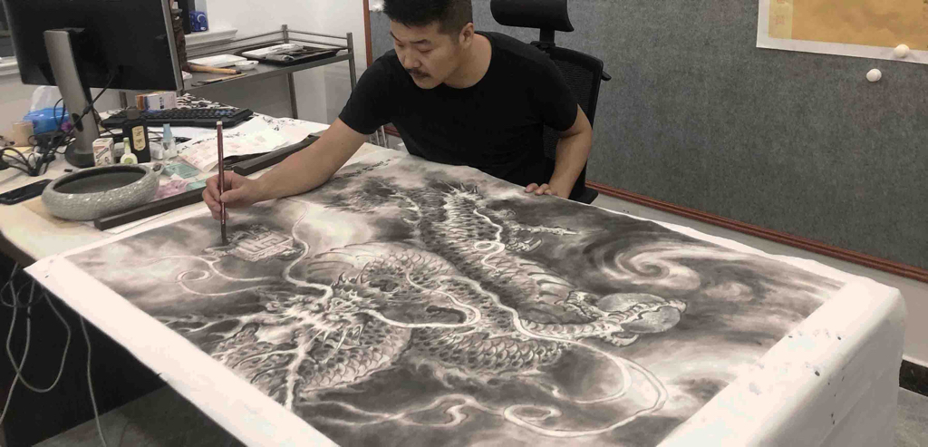 怎样画中国龙？