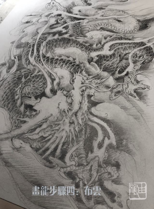 怎样画中国龙？