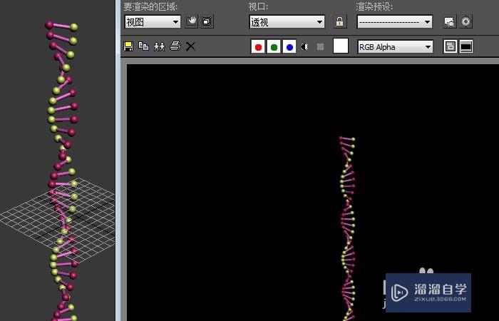 3DMax中如何创建好看的分子链模型？