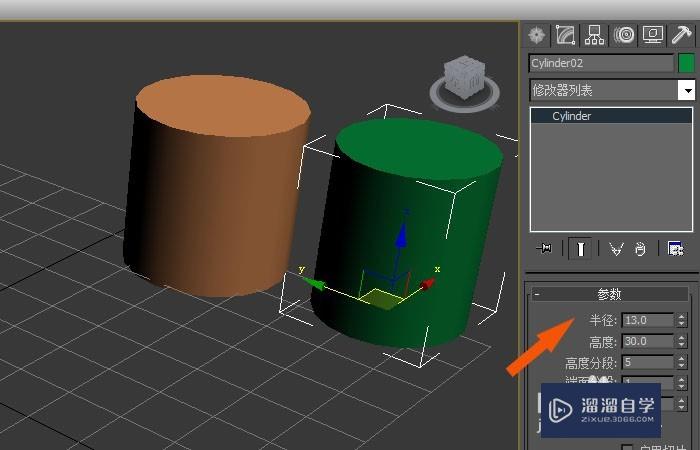 3DMax中如何创建笔筒模型？