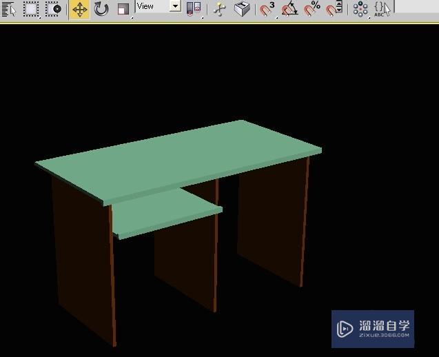 用3DSMax9制作电脑桌