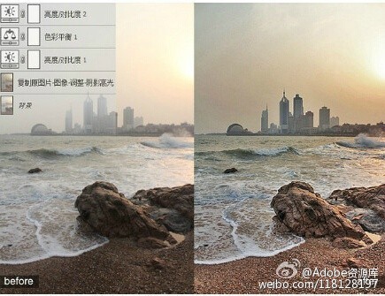 PS“色阶”有调色功能怎么用？