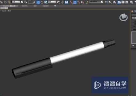 【图文】3DMax做写字圆珠笔模型的建模教程