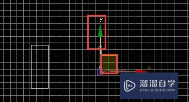 3DSMax英文版中单独移动物体坐标轴并还原