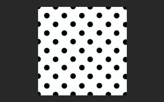 怎样用photoshop制作波点图案?