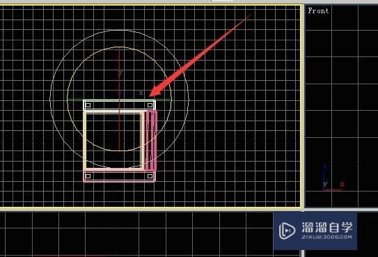 3DSMax中如何实现物体的整体旋转和视图的旋转？