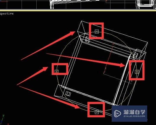 3DSMax中如何实现物体的整体旋转和视图的旋转？