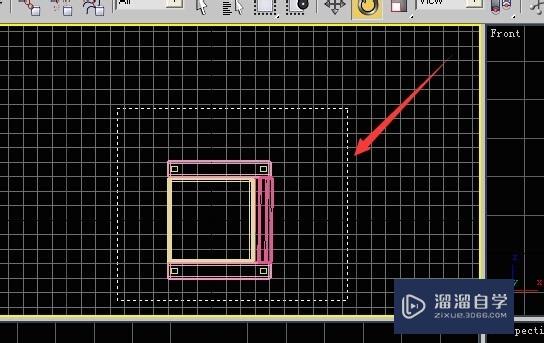 3DSMax中如何实现物体的整体旋转和视图的旋转？