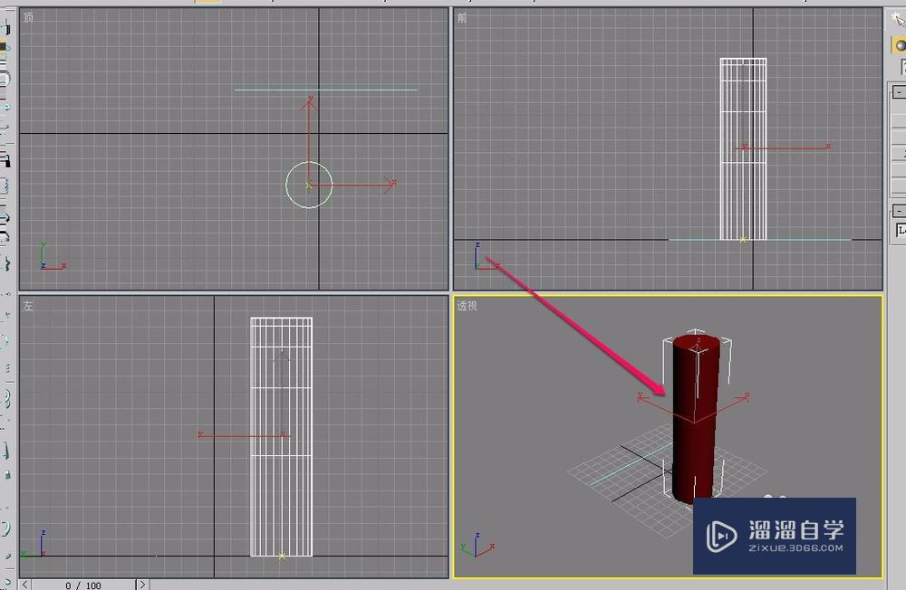 3Ds Max通过放样制作截面是圆的几何体(花瓶)