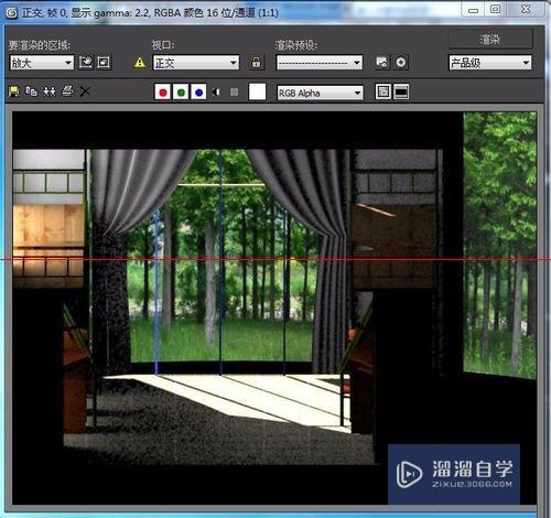 3DMax怎么制作窗外背景作为背景环境？