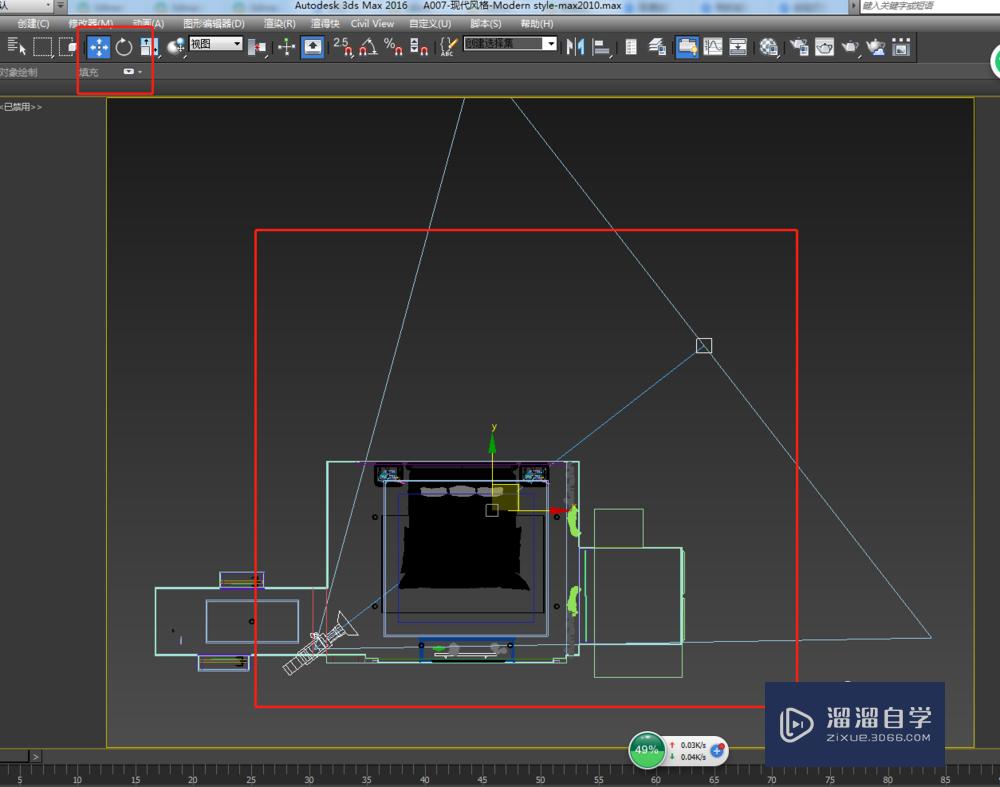 3DMax摄像机怎么打？