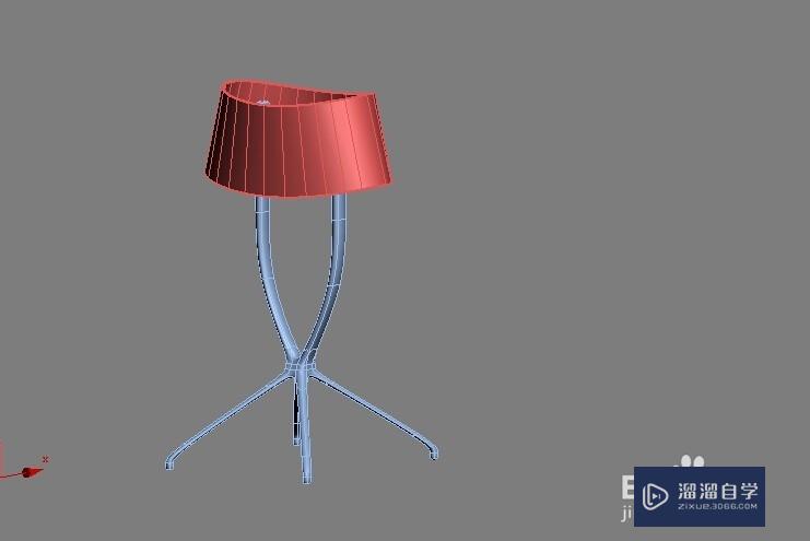3ds max现代台灯模型制作