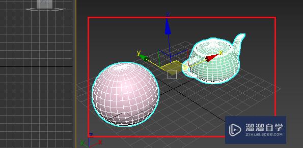 3DSMax如何显示物体的外框？