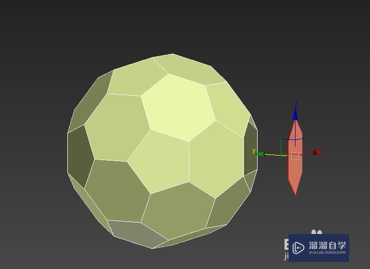 3D Max 怎么快速制作足球模型方法？