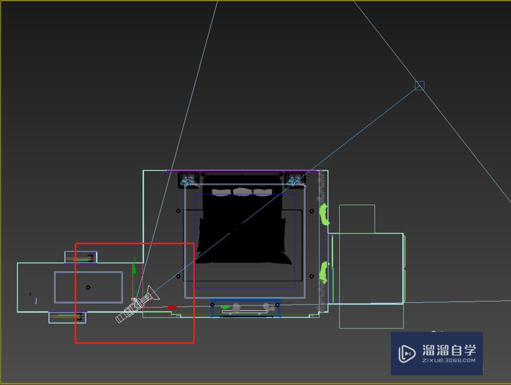 3DMax摄像机怎么打？