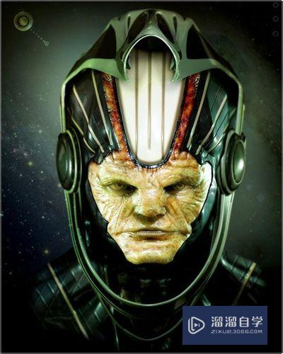 3ds max制作"土星人"