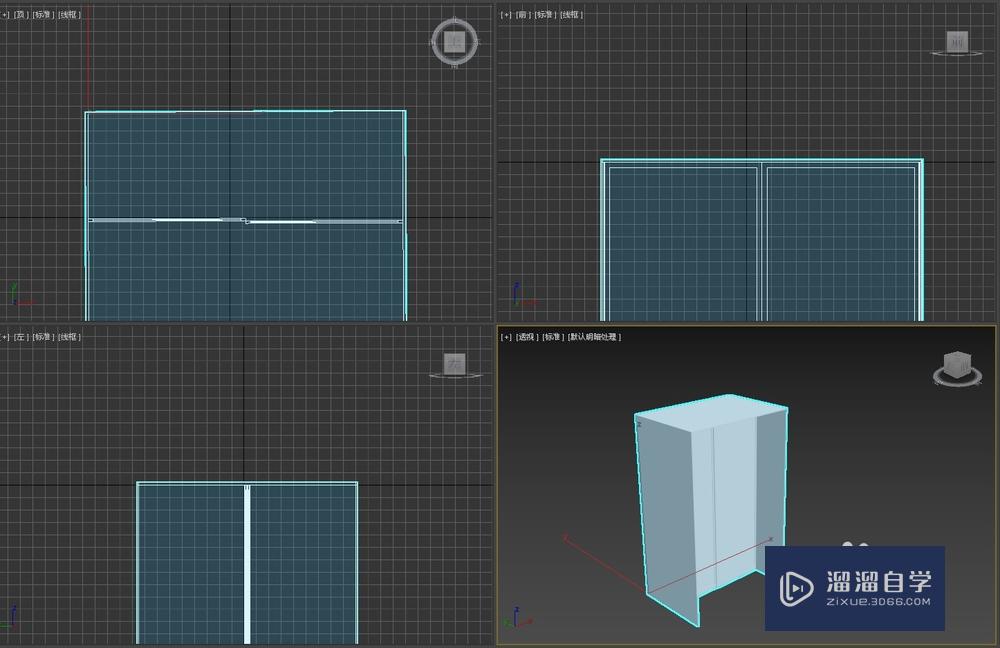 3DMax怎么建门？