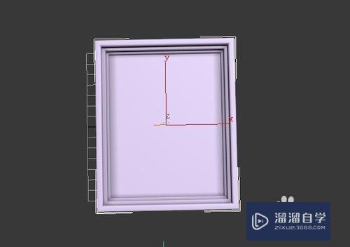 3DMax怎样制作一个画框？