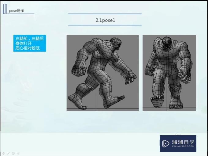 3D Max绿巨人行走动画如何制作？